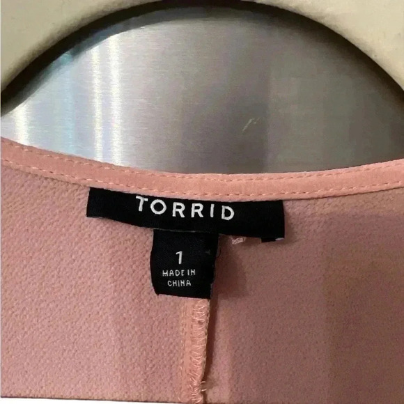 TORRID Fashion Cardigan, light pink size 1X - Picture 5 of 6